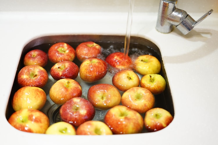 Wash Fruits and Vegetables Thoroughly